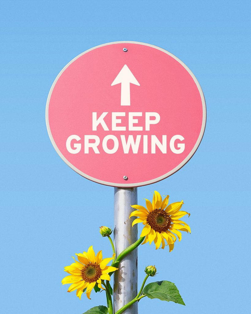 ↑KEEP GROWING